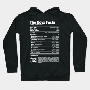 The Boyz Kpop Nutritional Facts 2 Hoodie